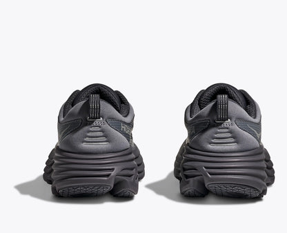 Hoka Stealth Tech Bondi 8 Caged Charcoal Grey Grey Skies