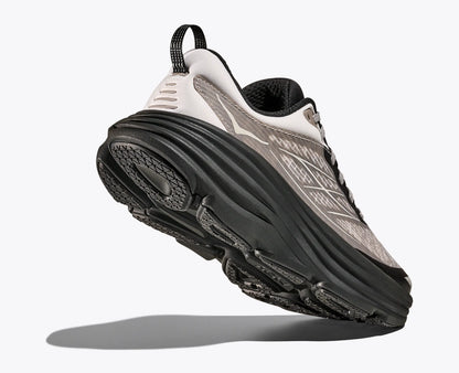 Hoka Stealth Tech Bondi 8 Caged Grout Carbon Black