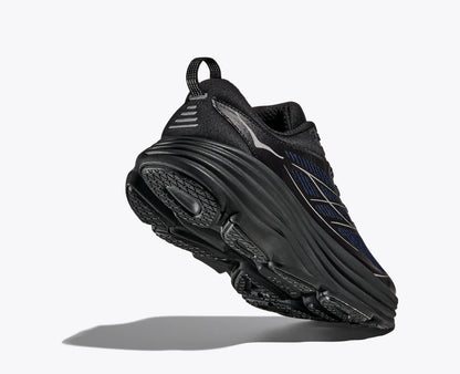 Hoka Stealth Tech Bondi 8 Caged Midnight Blue Black