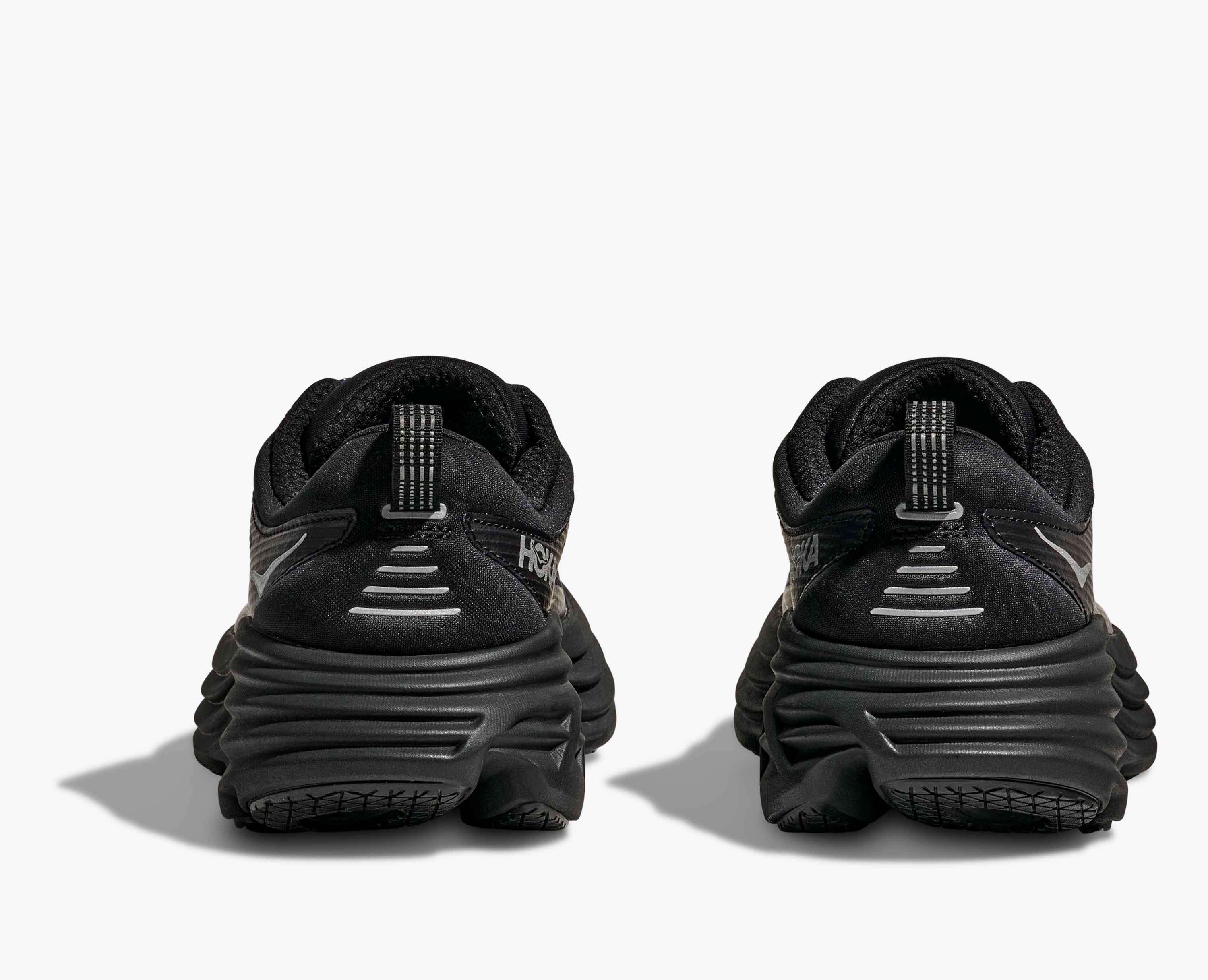 Hoka Stealth Tech Bondi 8 Caged Midnight Blue Black
