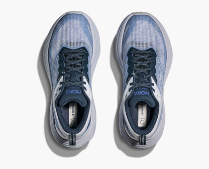 Hoka Stealth Tech Bondi 8 Caged Sea Ice Grape Agate