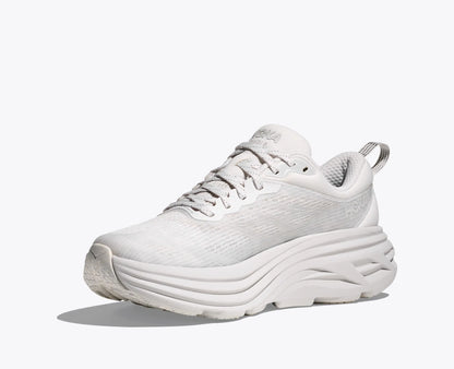 Hoka Stealth Tech Bondi 8 Caged White Cosmic Grey