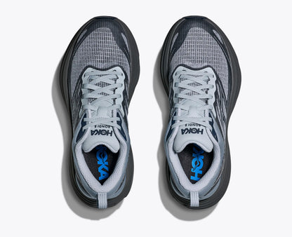Hoka Stealth Tech Bondi 8 Caged Washed Blue Mineral Blue