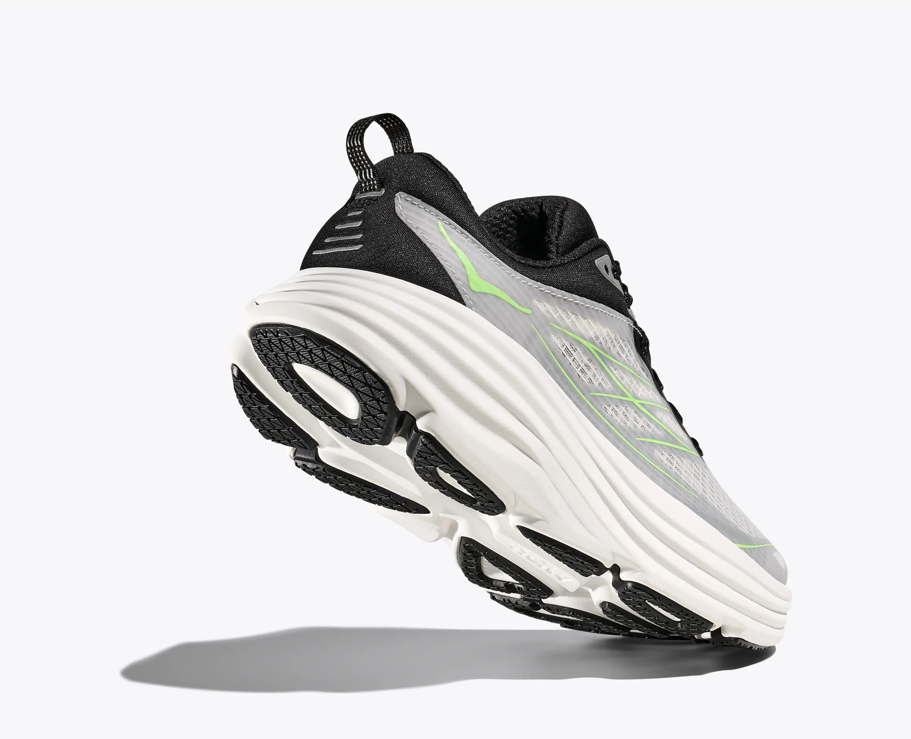 Hoka Stealth Tech Bondi 8 Caged White Tart Apple