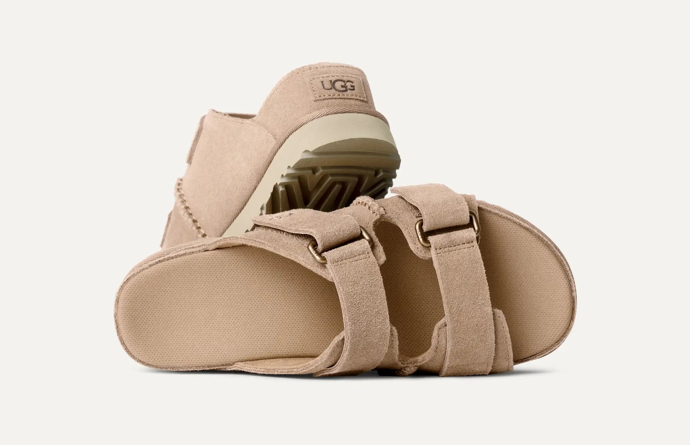 Ugg Goldenstar Hi Slide Sand