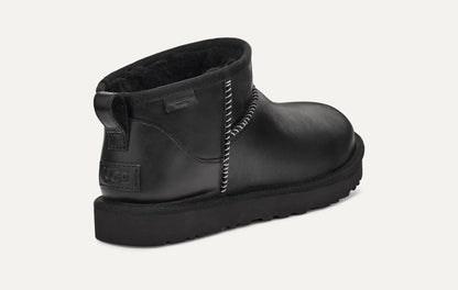Ugg Classic Ultra Mini Leather Regen Black