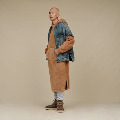 Ugg Uggfluff Oversized Hoodie Chestnut