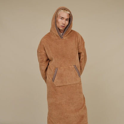 Ugg Uggfluff Oversized Hoodie Chestnut