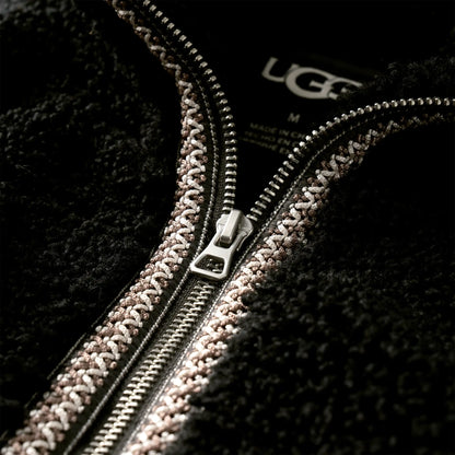 Ugg Uggbraid Half Zip Black