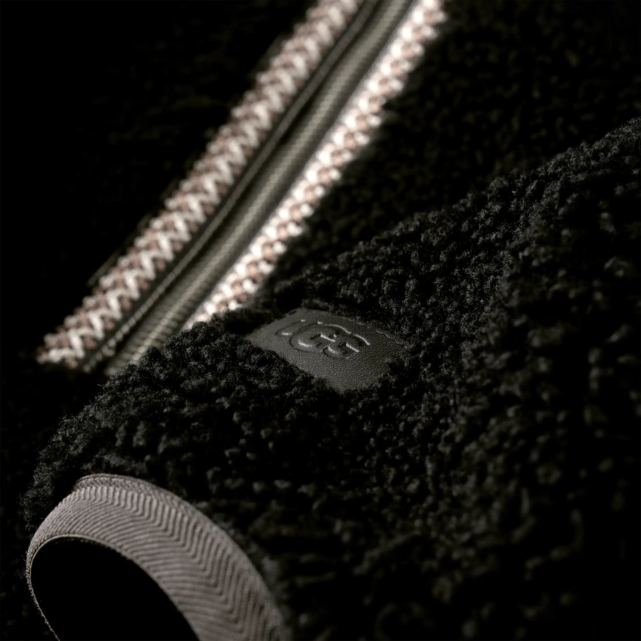 Ugg Uggbraid Half Zip Black