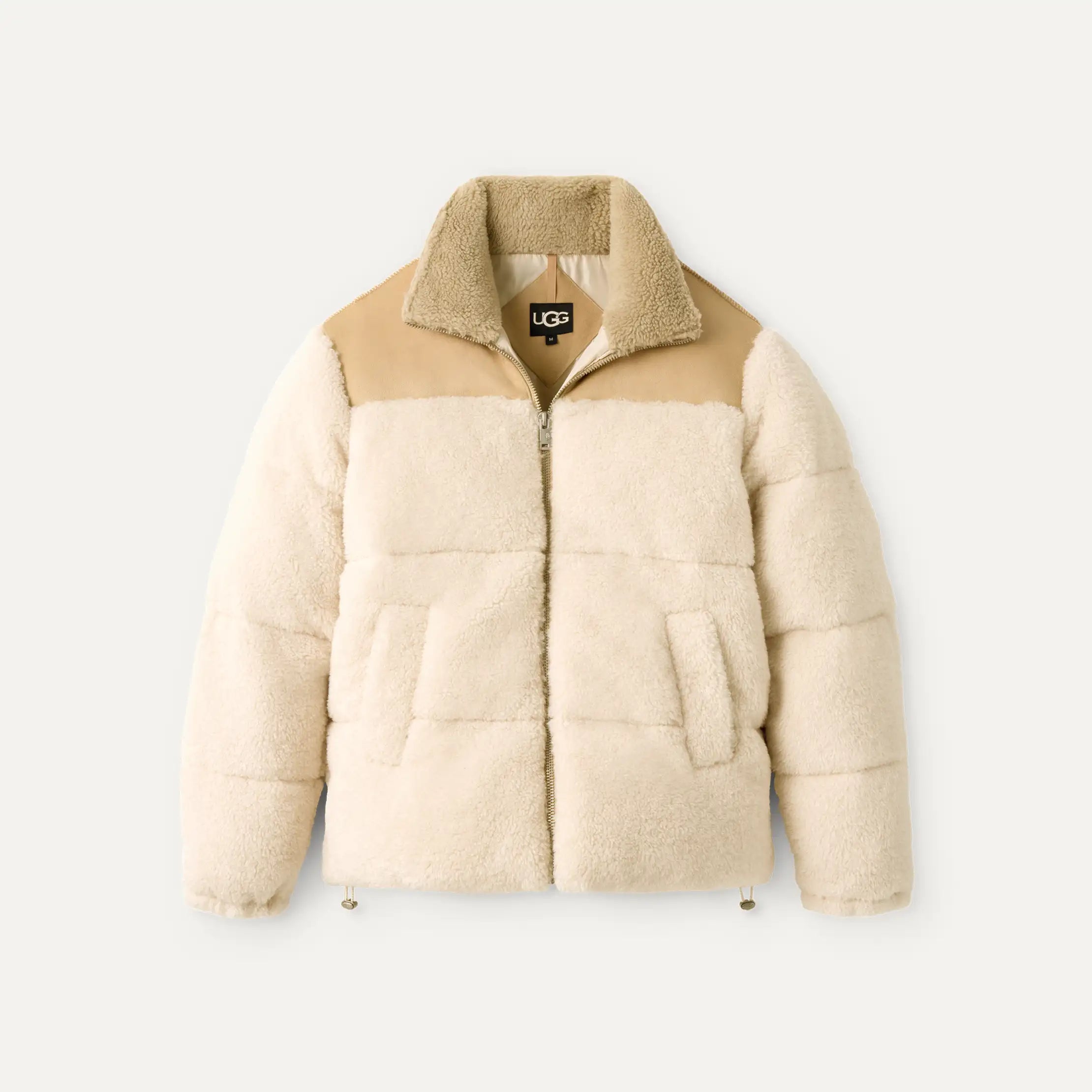 Ugg Emette Uggfluff Puffer Jacket Natural / Sand