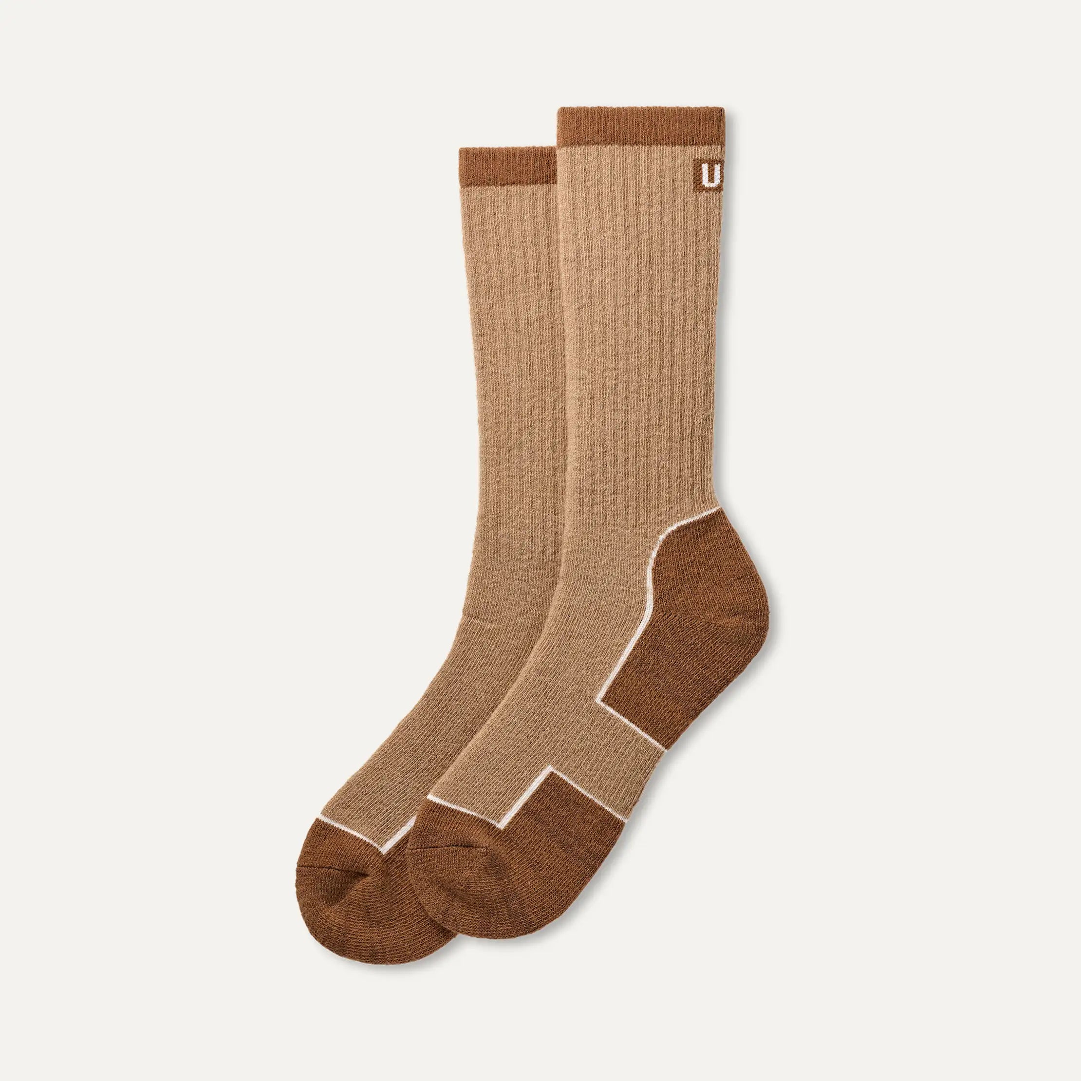 Ugg Lockhart Winter Boot Sock Sand / Chestnut
