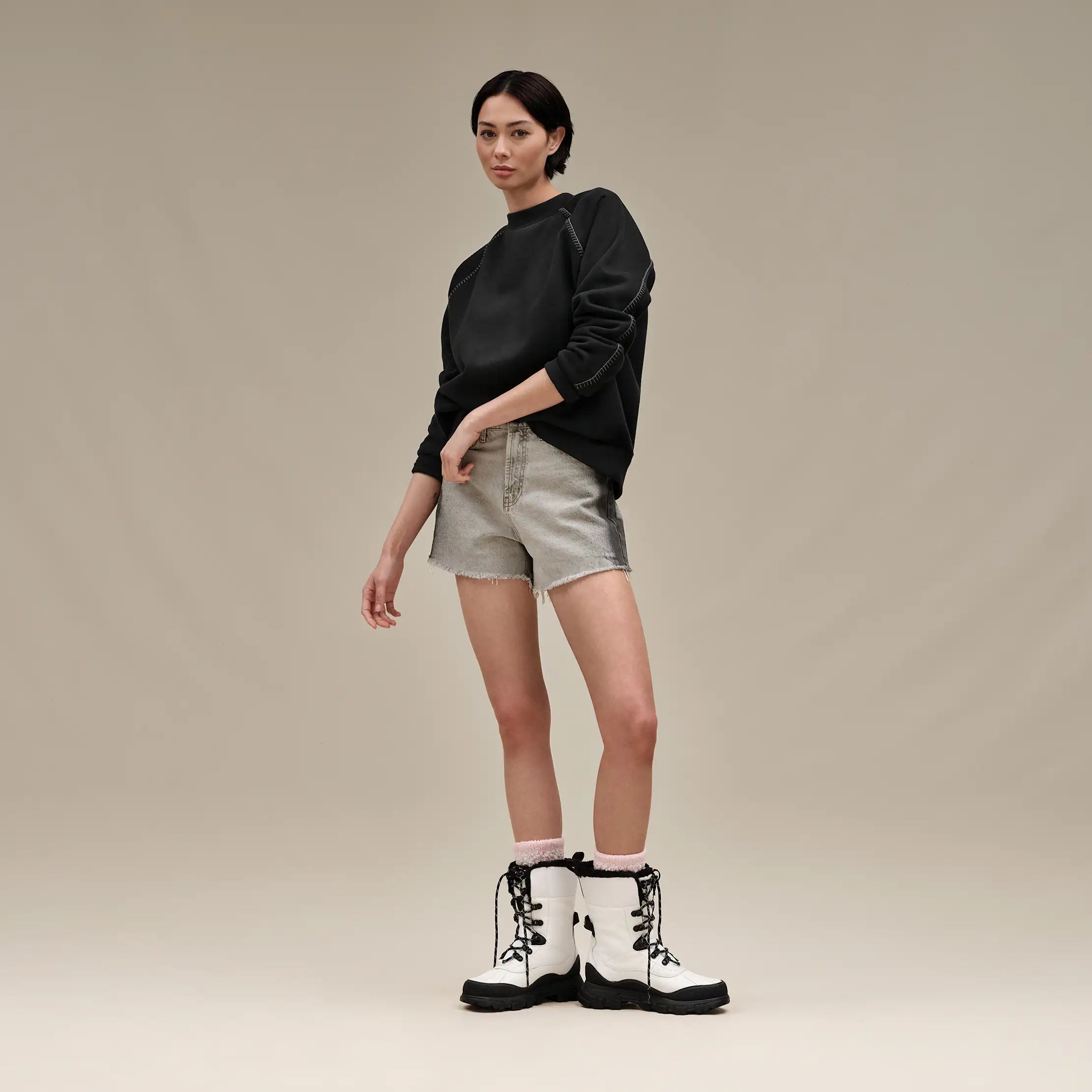 Ugg Classic Crewneck Black