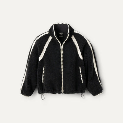 Ugg Nikia Crochet Uggfluff Jacket Black