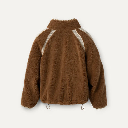 Ugg Nikia Crochet Uggfluff Jacket Chestnut