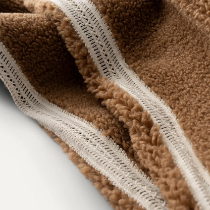 Ugg Nikia Crochet Uggfluff Jacket Chestnut