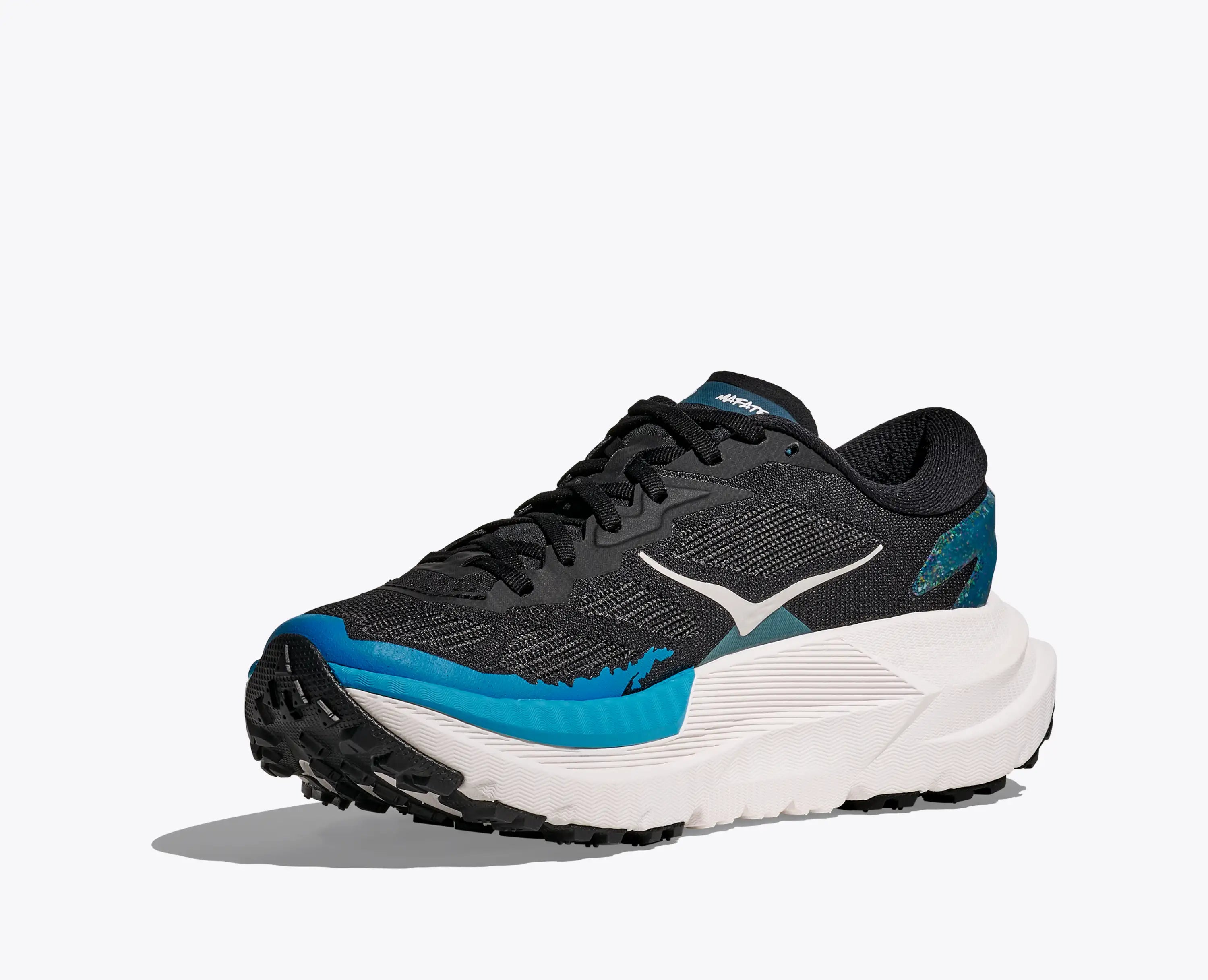 Hoka Women'S Mafate X Black Skyward Blue