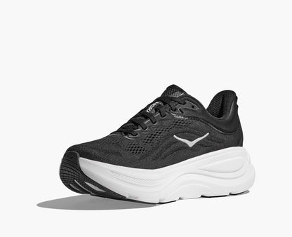 Hoka S Bondi 9 Black White