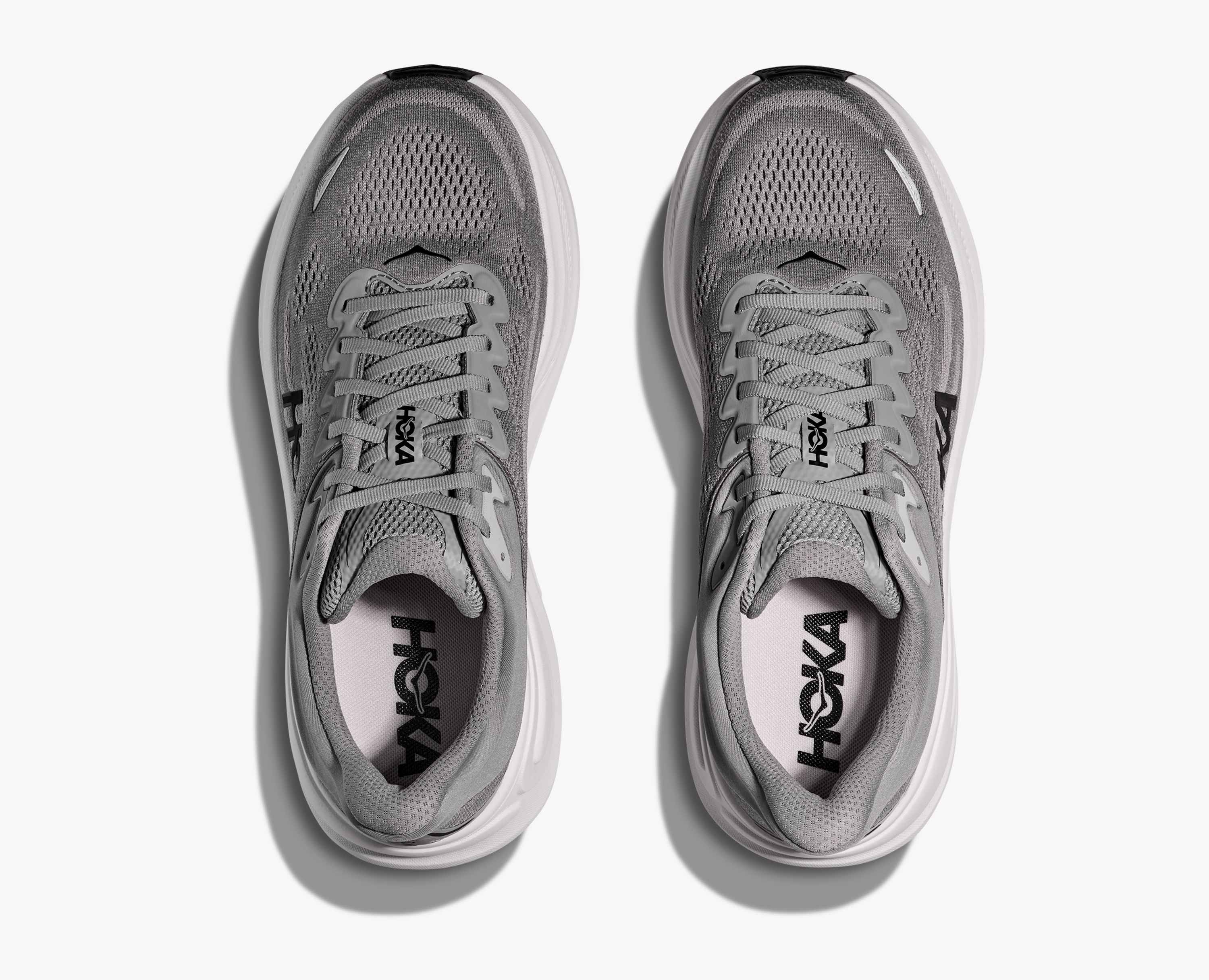 Hoka S Bondi 9 Galactic Grey Stellar Grey