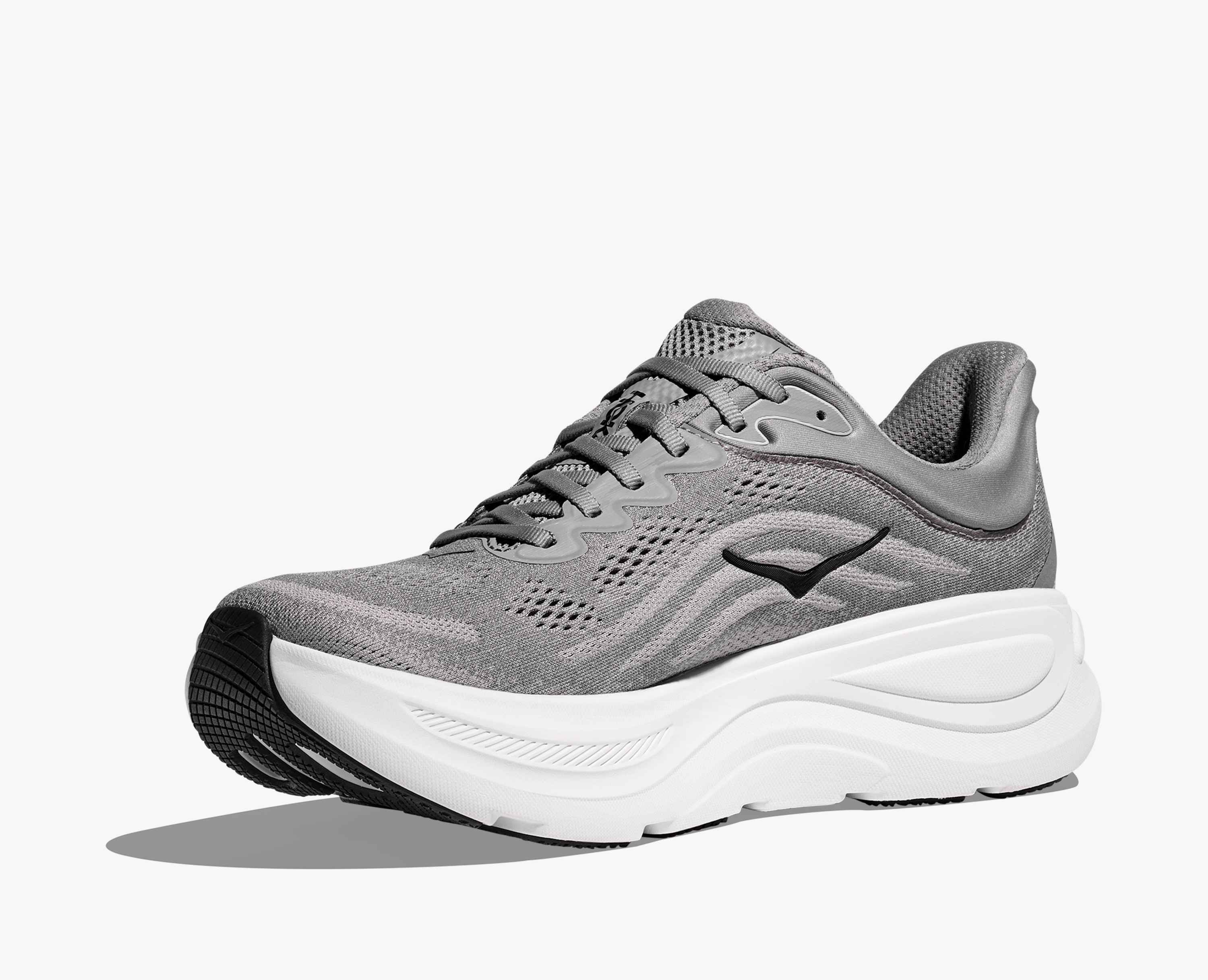 Hoka S Bondi 9 Galactic Grey Stellar Grey