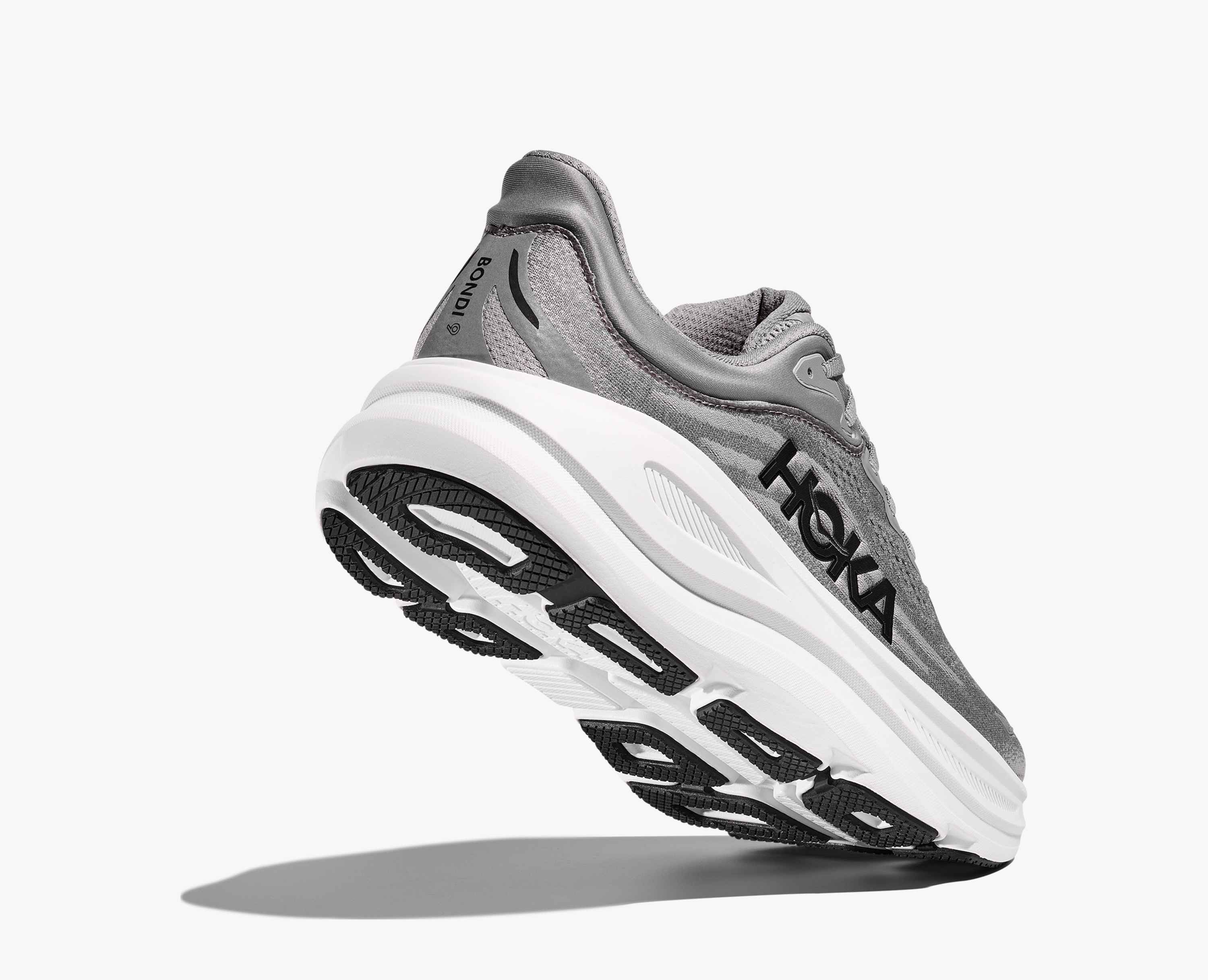 Hoka S Bondi 9 Galactic Grey Stellar Grey