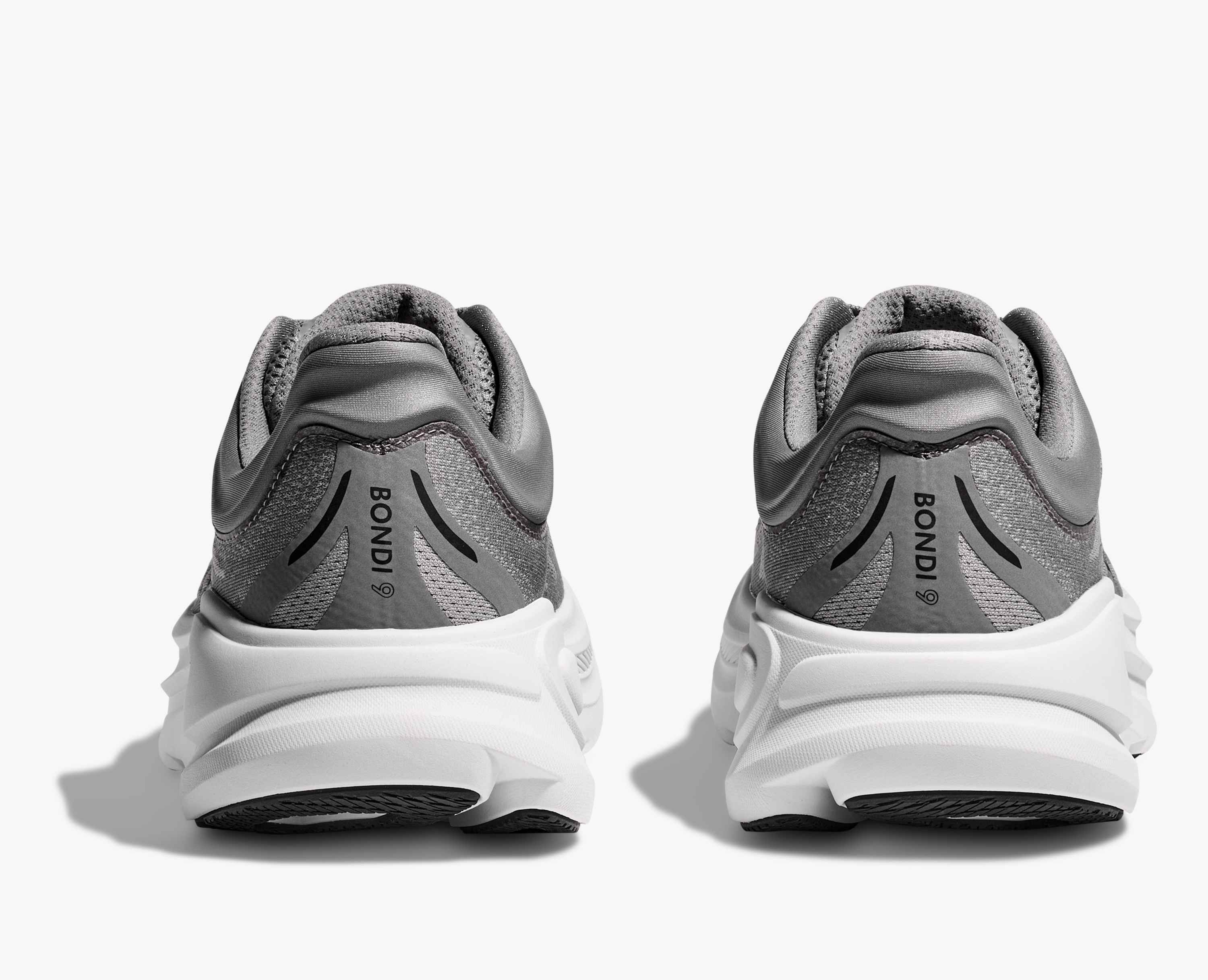 Hoka S Bondi 9 Galactic Grey Stellar Grey