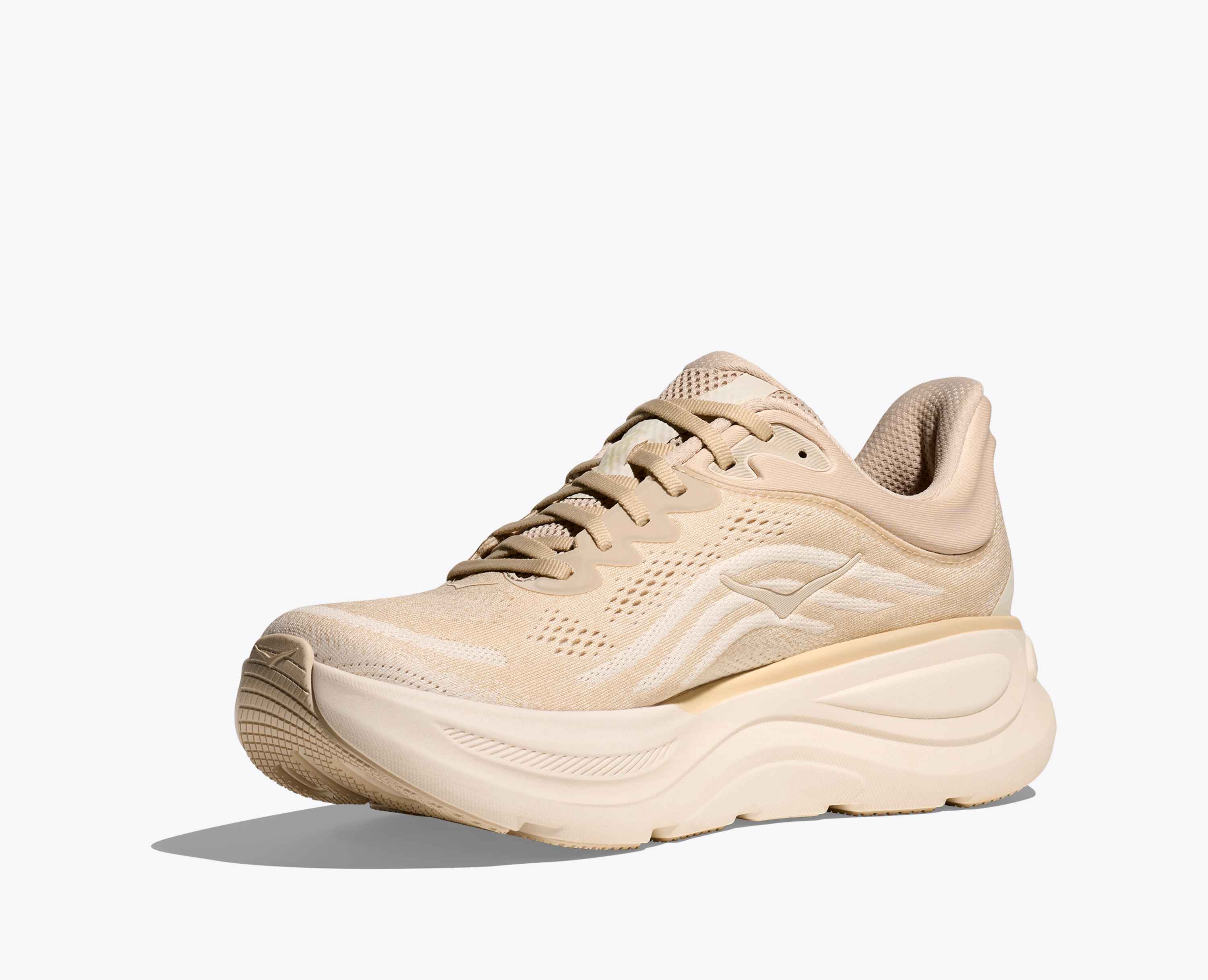 Hoka S Bondi 9 Oatmeal Oat Milk