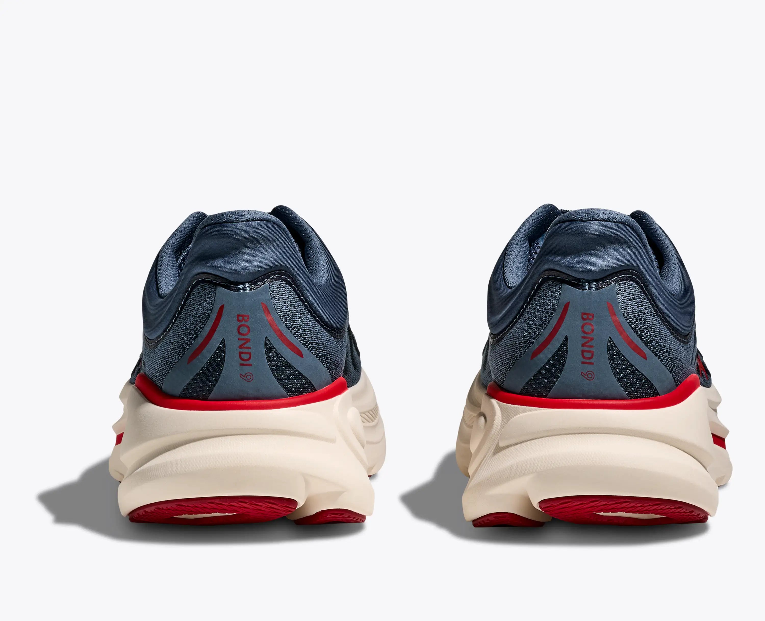 Hoka 'S Bondi 9 Thunder Cloud Vermillion