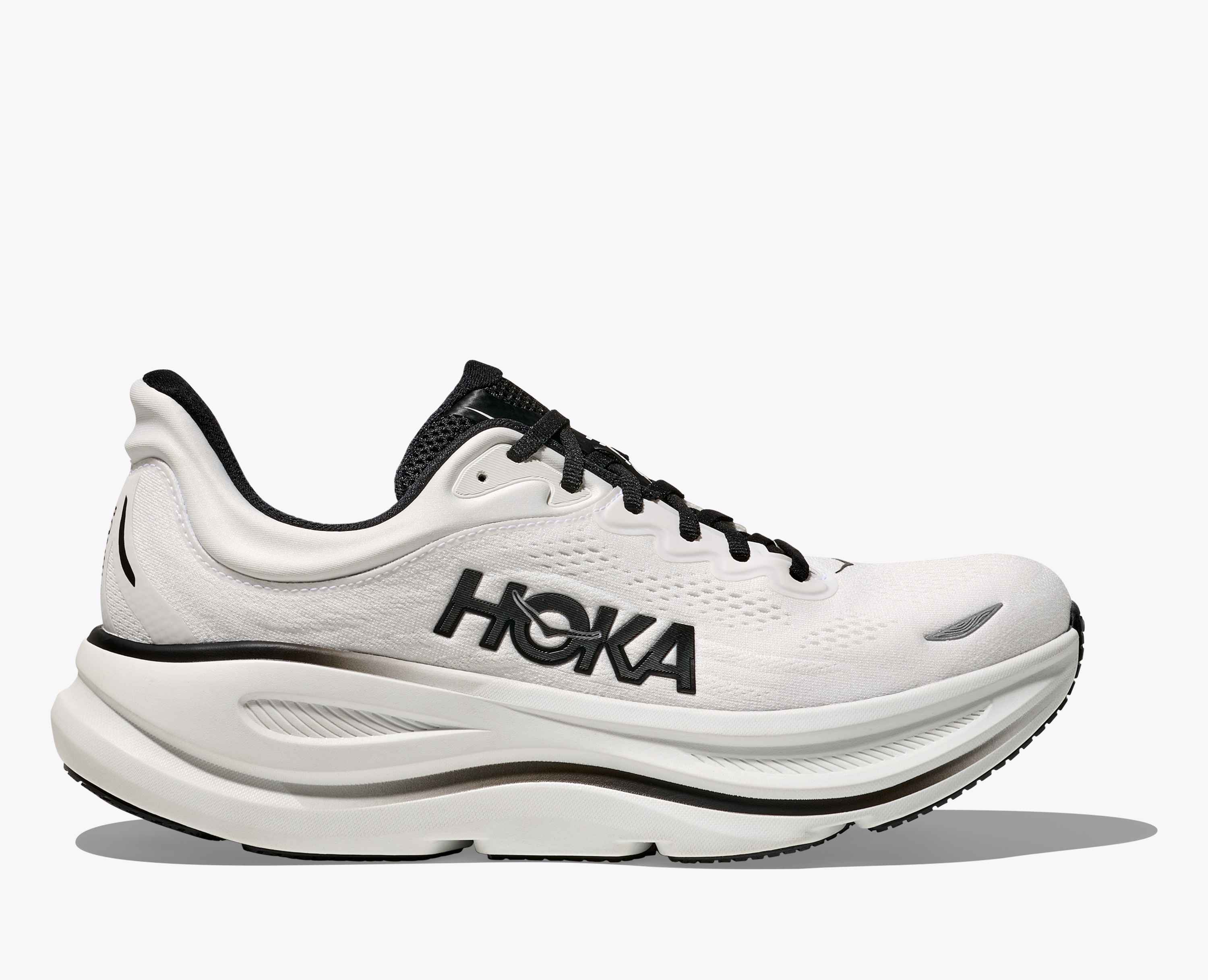 Hoka S Bondi 9 White Black