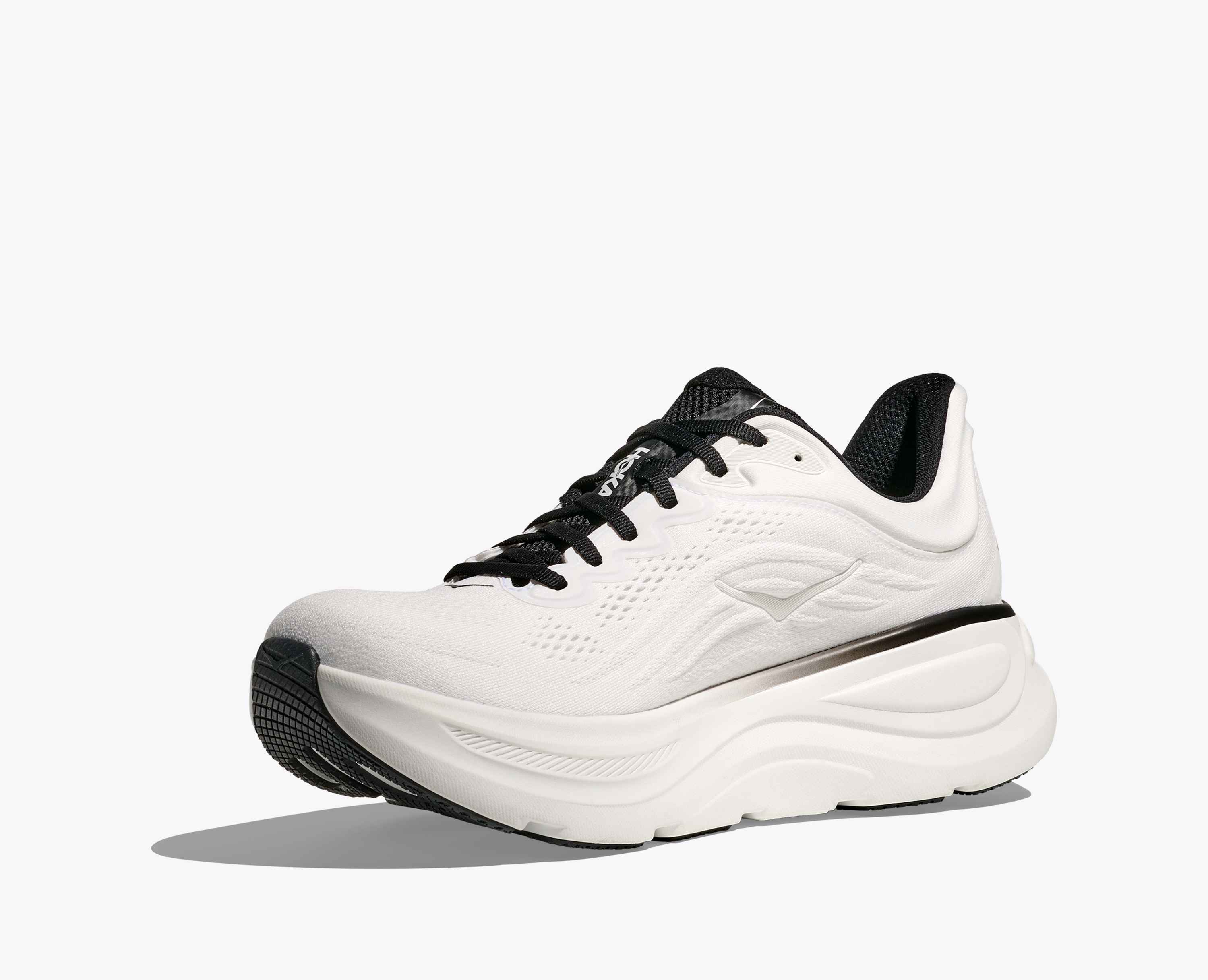 Hoka S Bondi 9 White Black