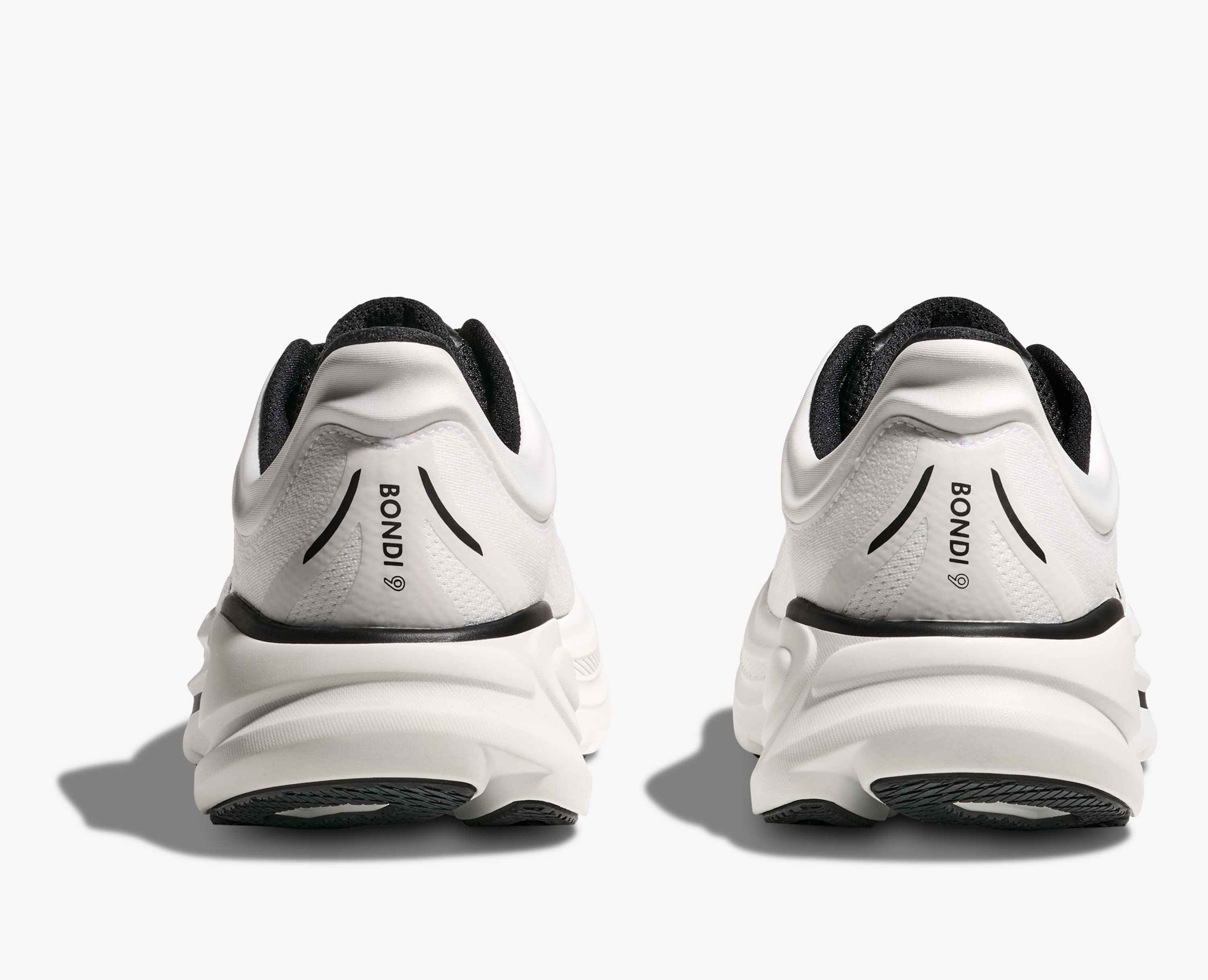 Hoka S Bondi 9 White Black