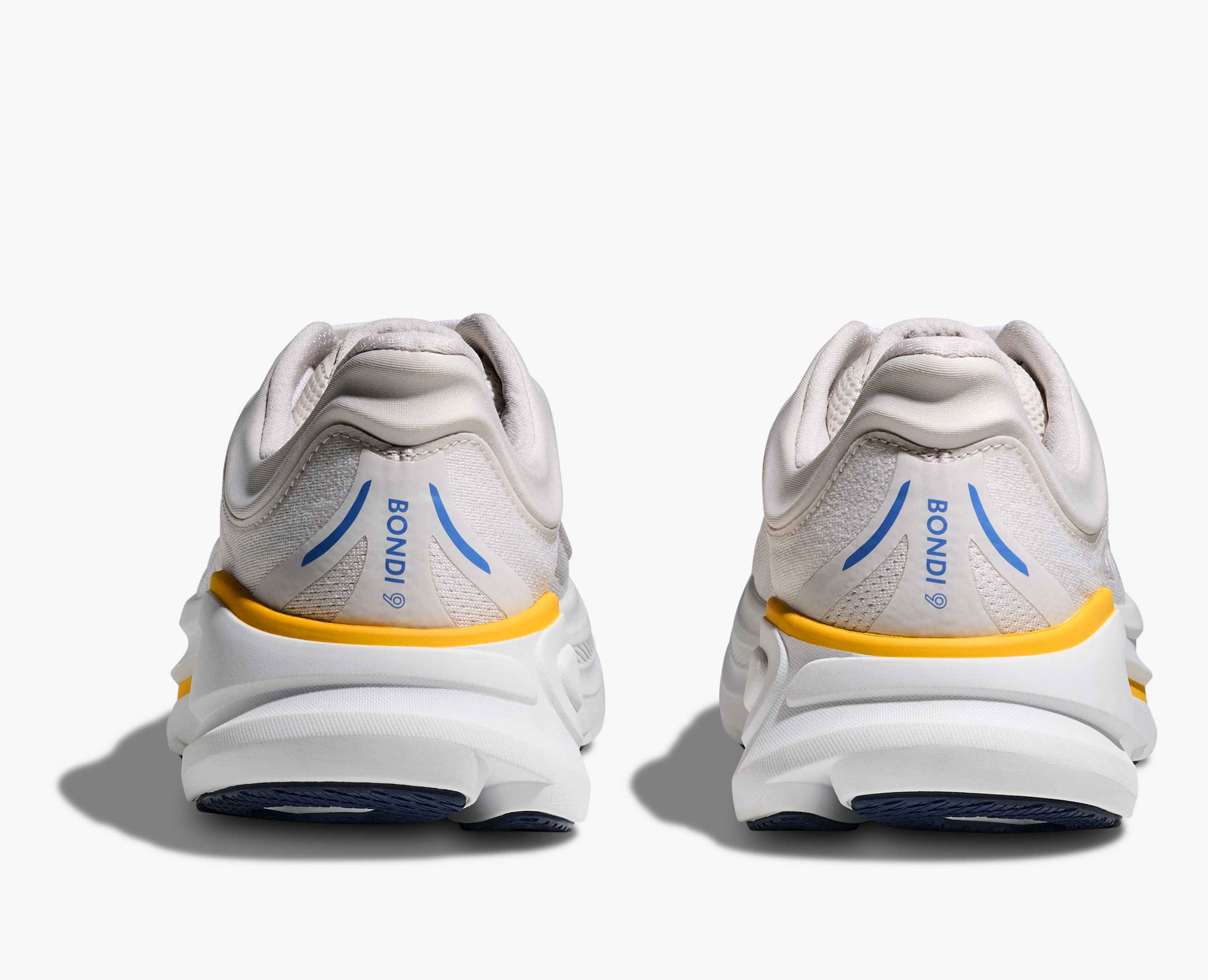 Hoka S Bondi 9 White Grout
