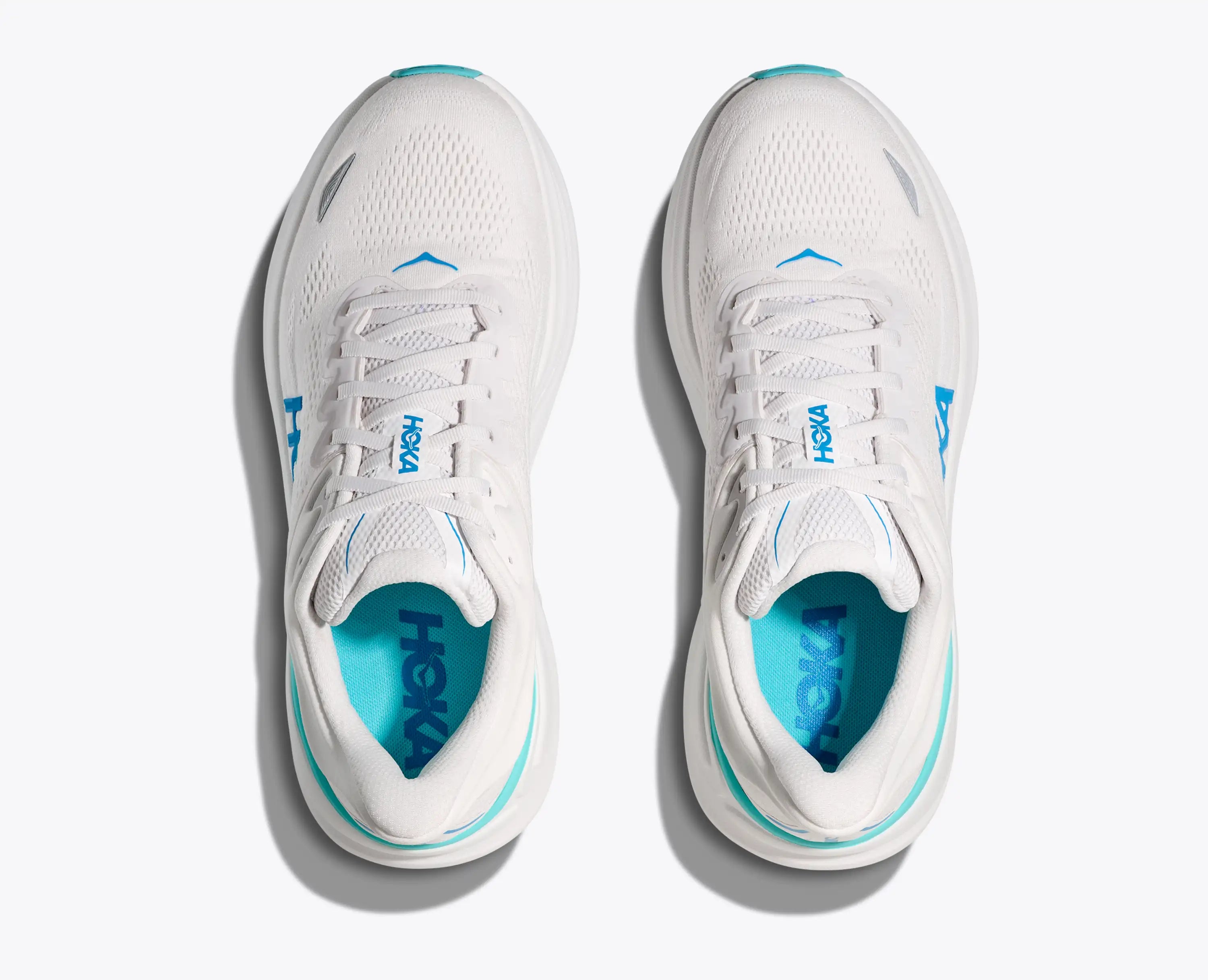 Hoka 'S Bondi 9 White Hoka Blue