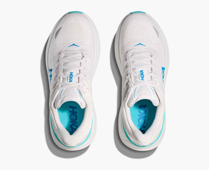 Hoka S Bondi 9 White Hoka Blue