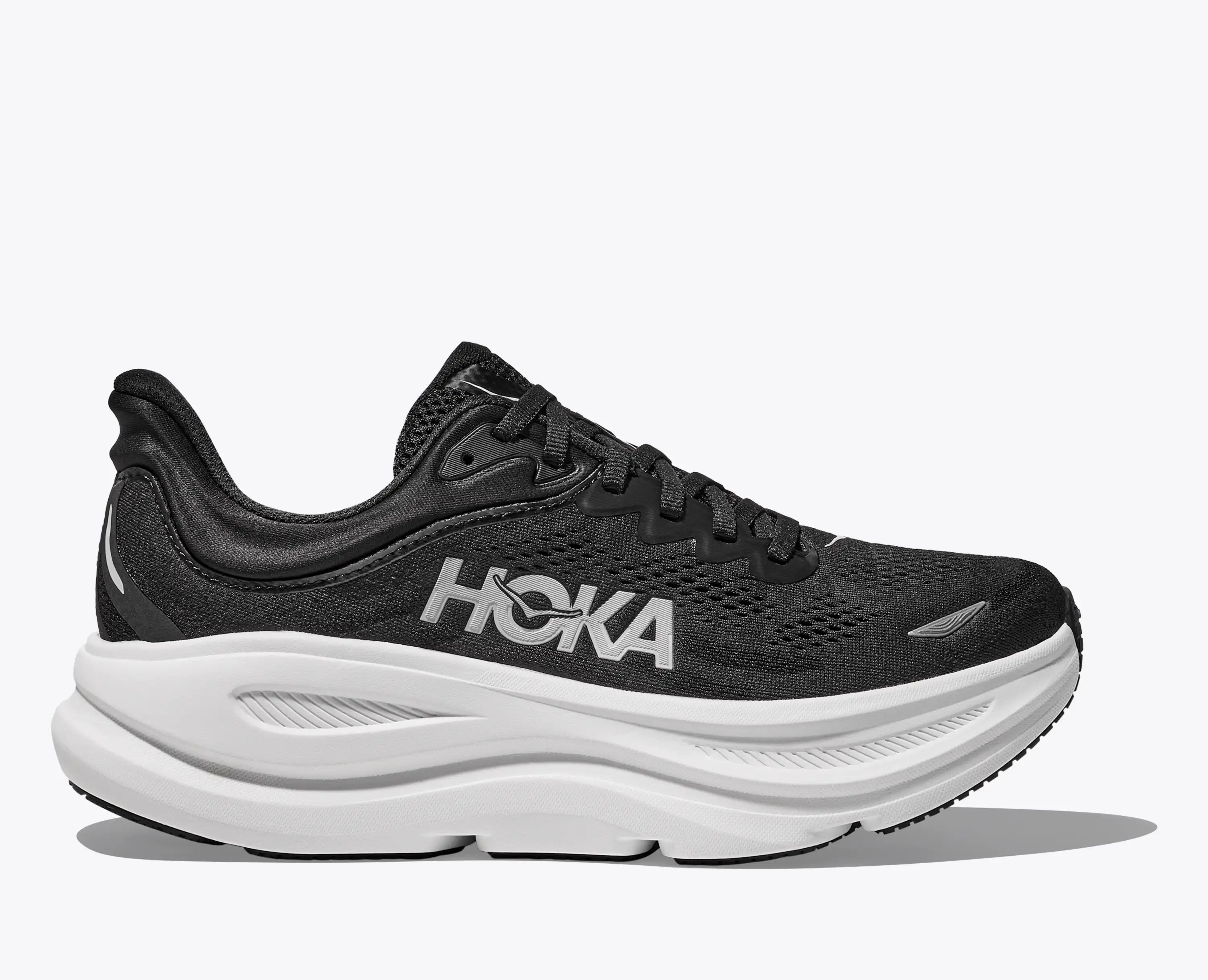 Hoka Women'S Bondi 9 Black White