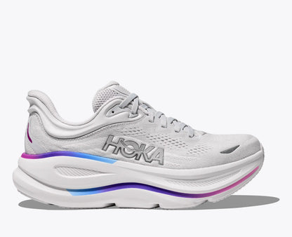 Hoka Women'S Bondi 9 Cosmic Grey White