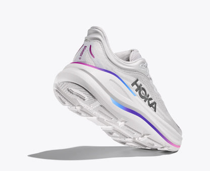 Hoka Women'S Bondi 9 Cosmic Grey White