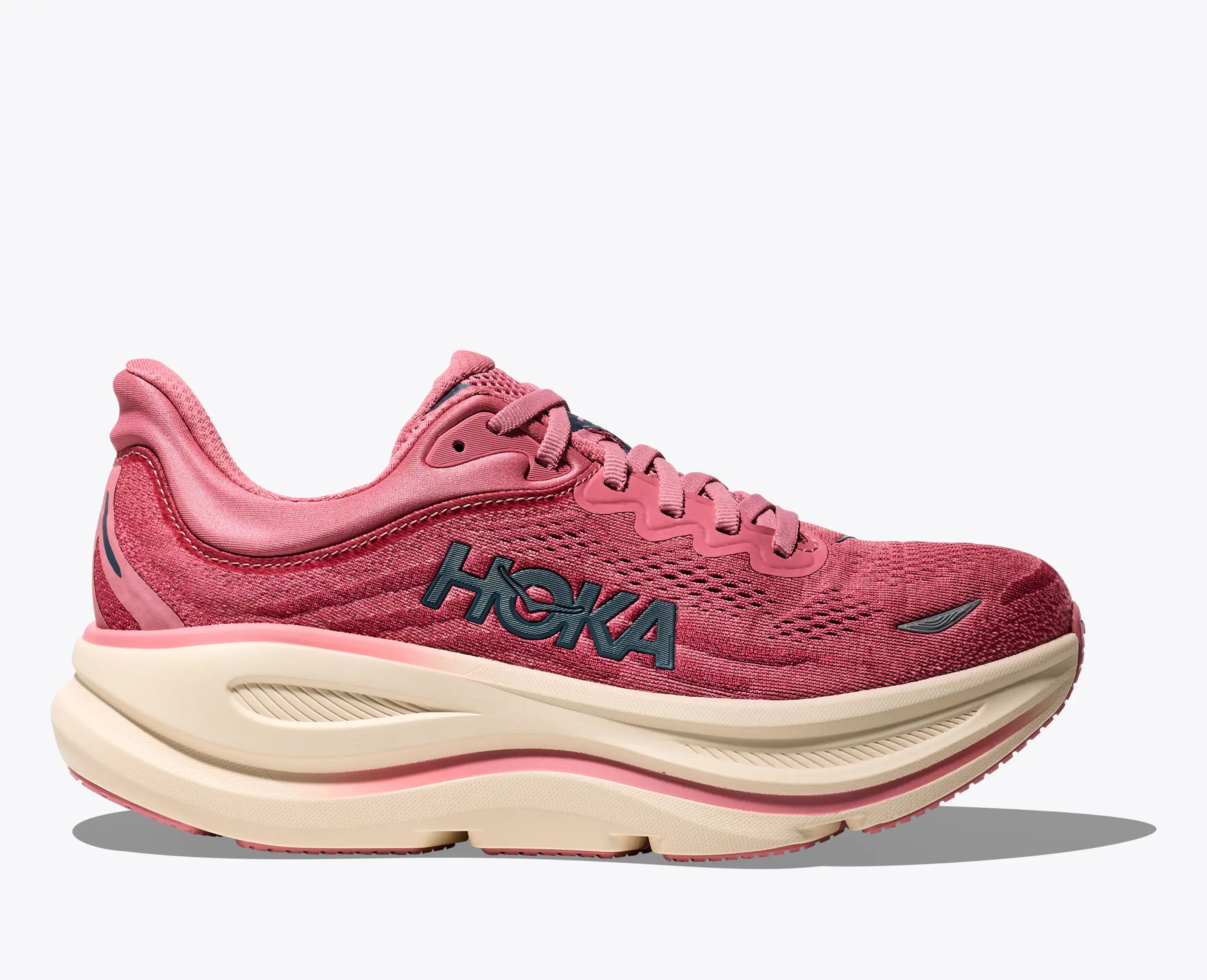 Hoka Women'S Bondi 9 Lingonberry Cranberry