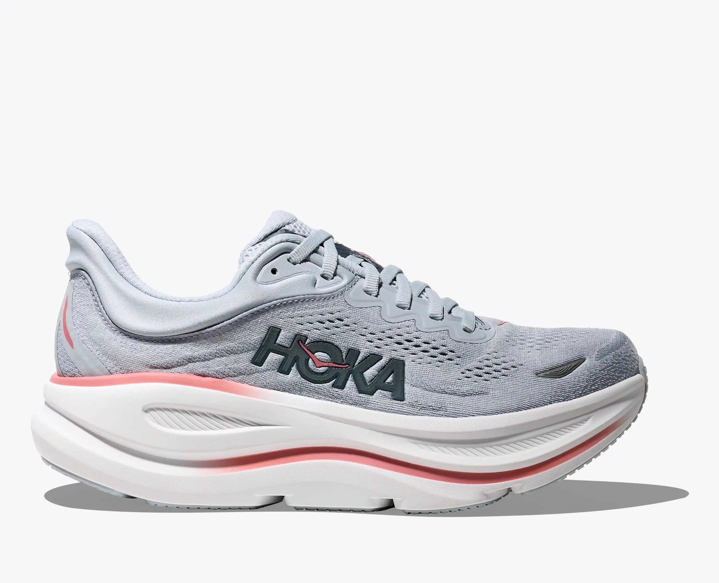 Hoka Women'S Bondi 9 Mineral Blue Washed Blue