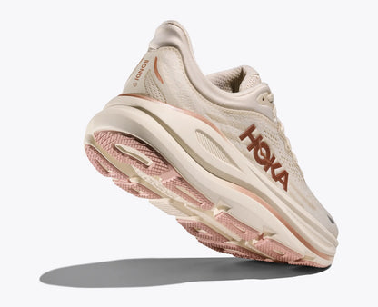 Hoka Women'S Bondi 9 Oat Milk Rose Gold