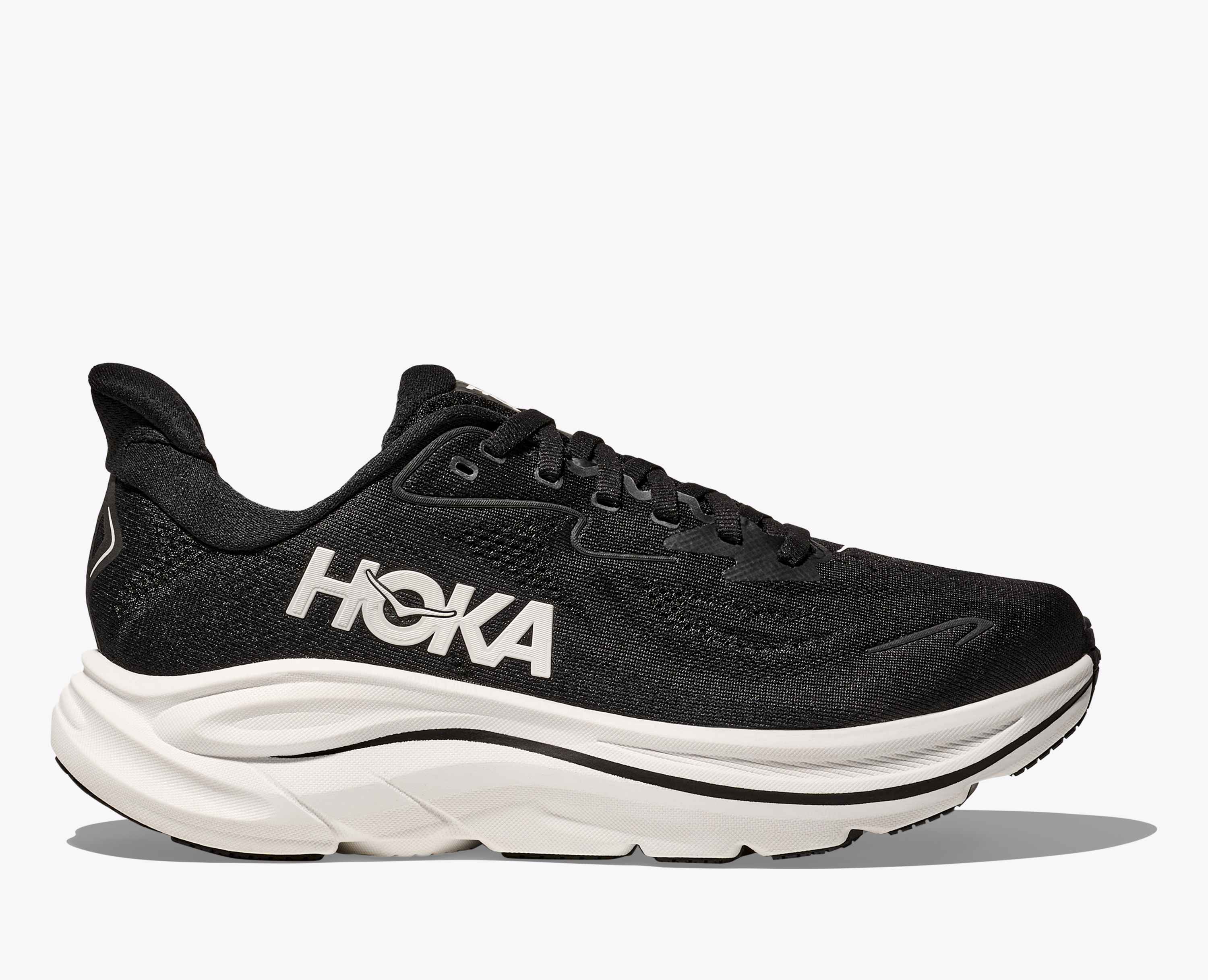 Hoka S Clifton 10 Black White
