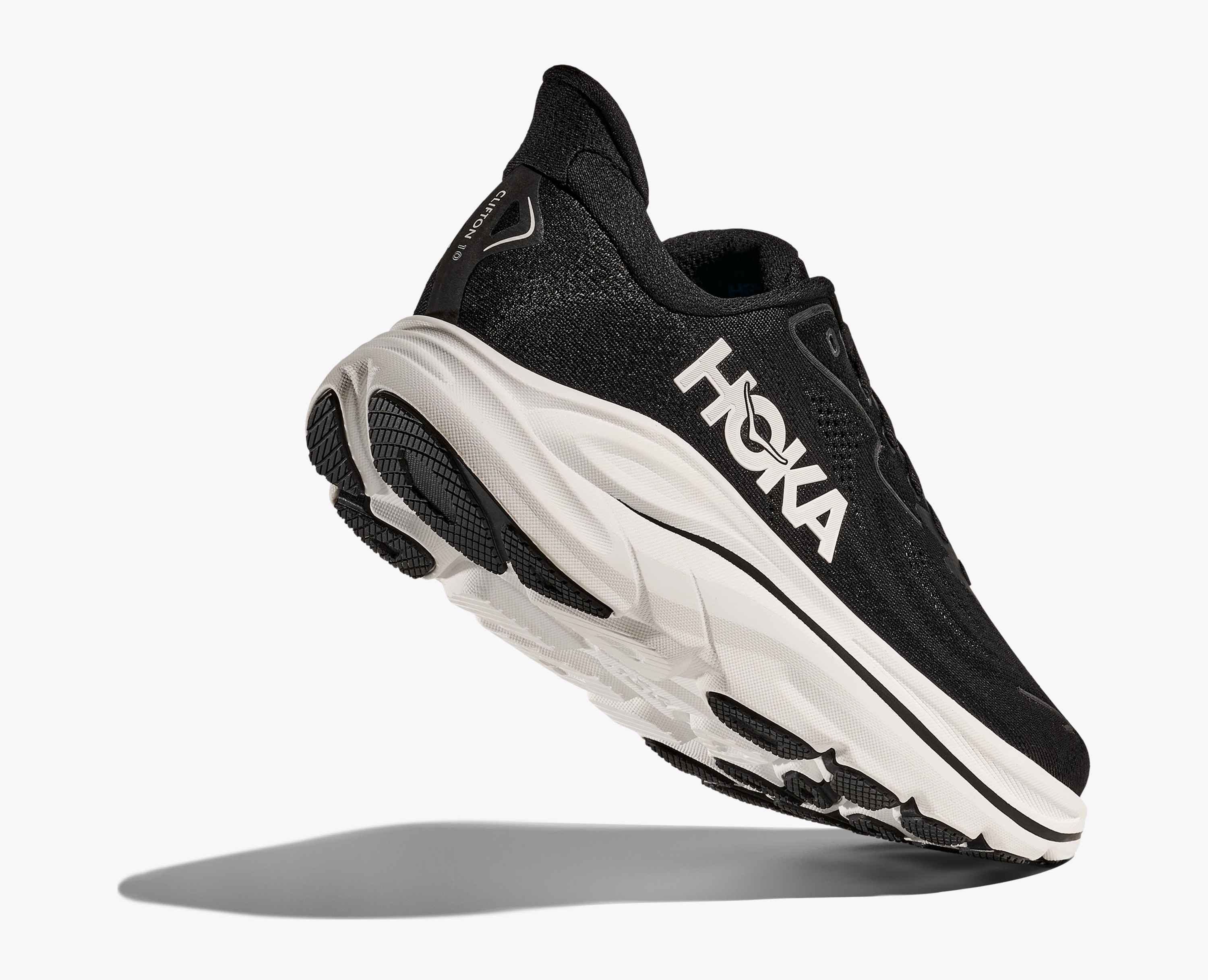 Hoka S Clifton 10 Black White
