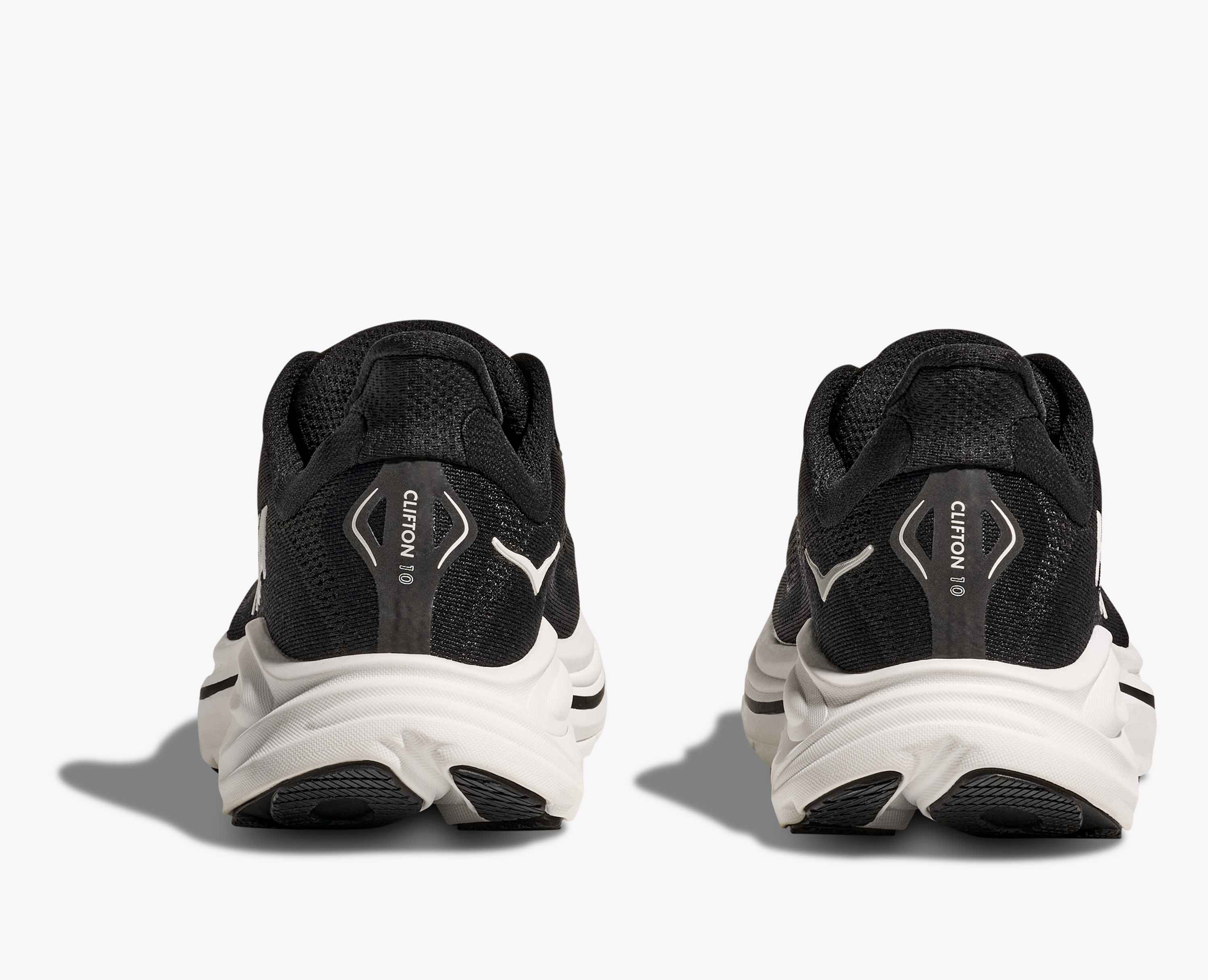 Hoka S Clifton 10 Black White