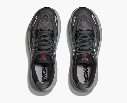 Hoka S Clifton 10 Carbon Black Satellite Grey