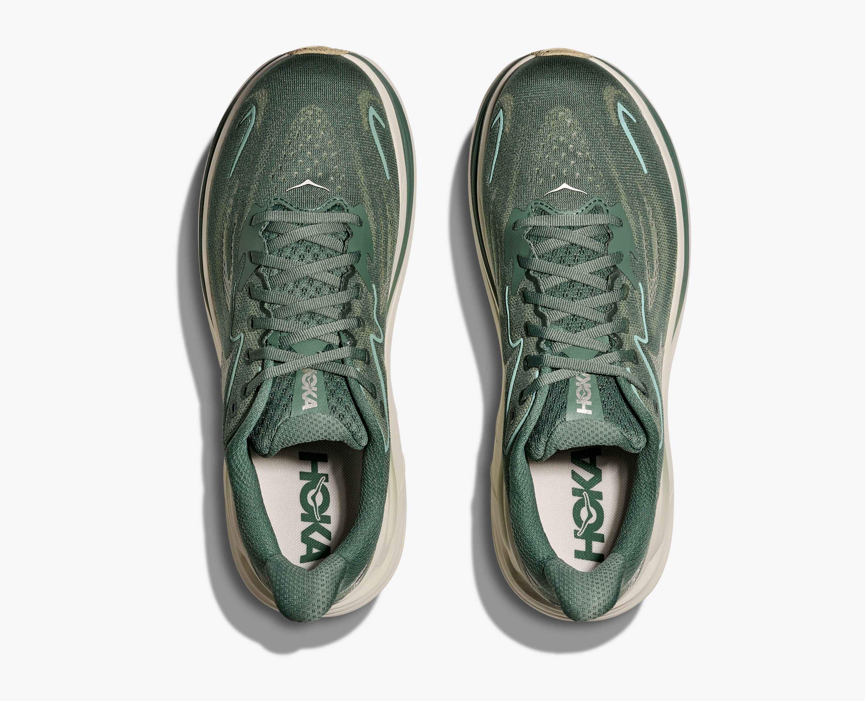 Hoka S Clifton 10 Fern Truffle Salt