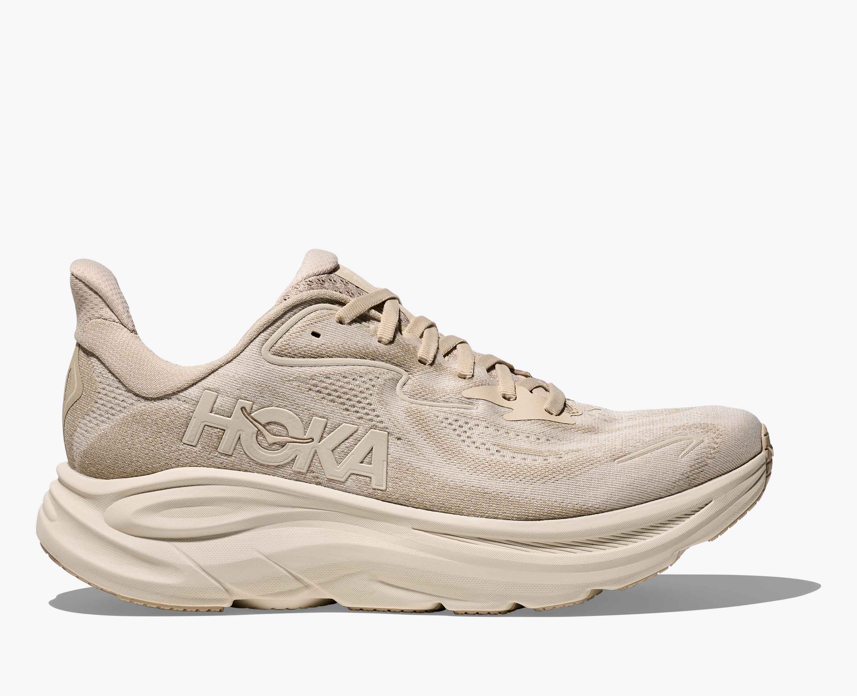 Hoka S Clifton 10 Oatmeal Oat Milk