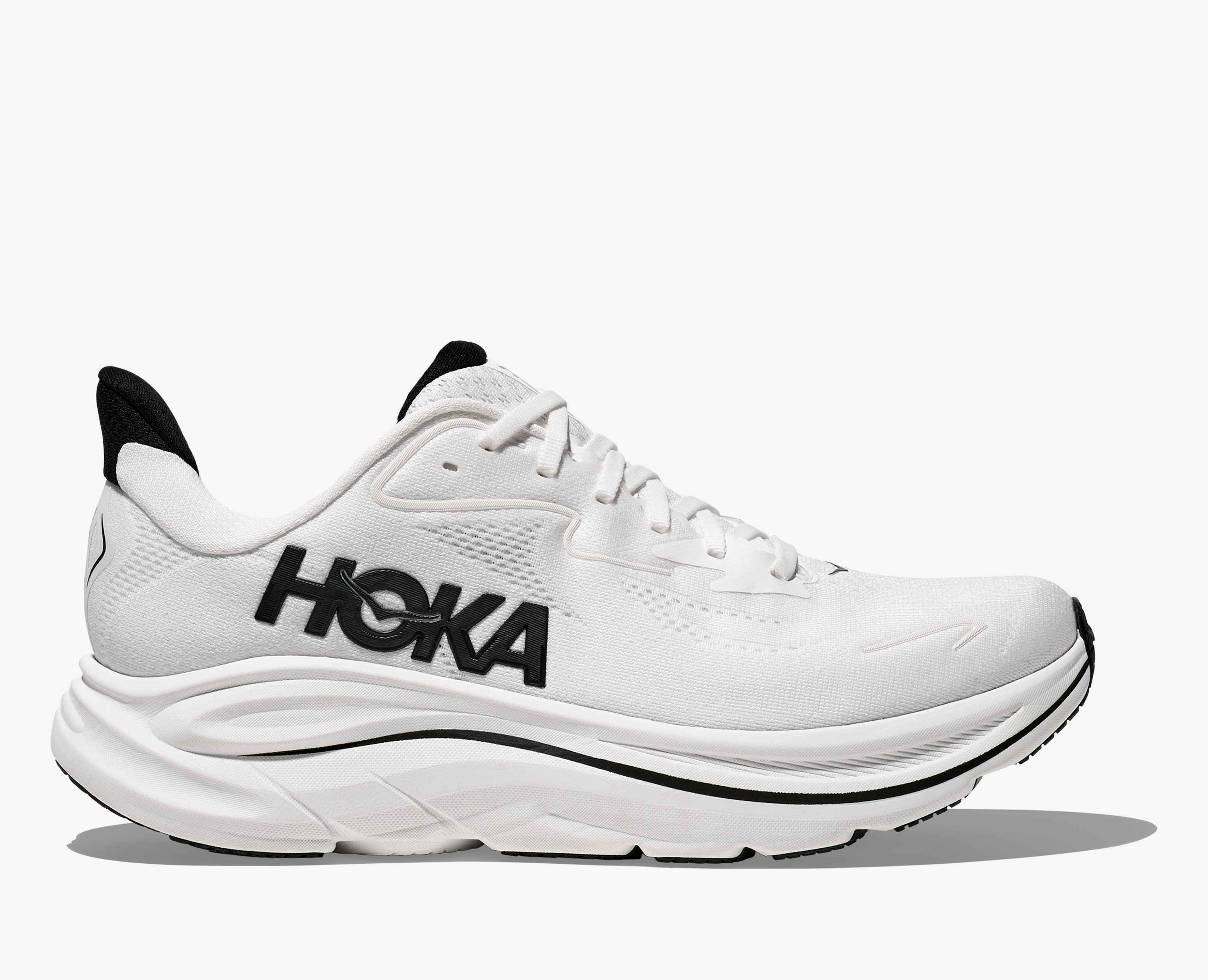 Hoka S Clifton 10 White Black