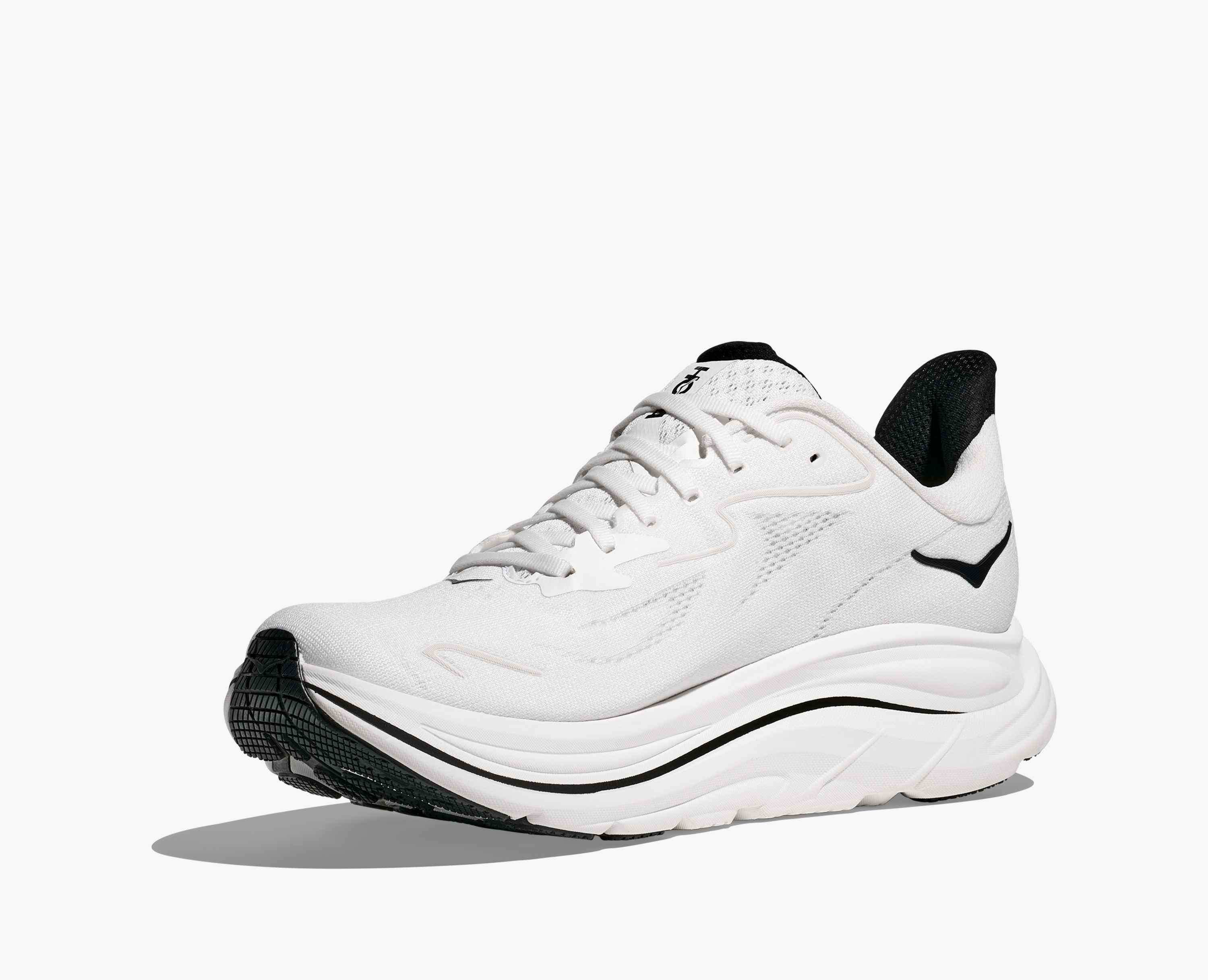 Hoka S Clifton 10 White Black