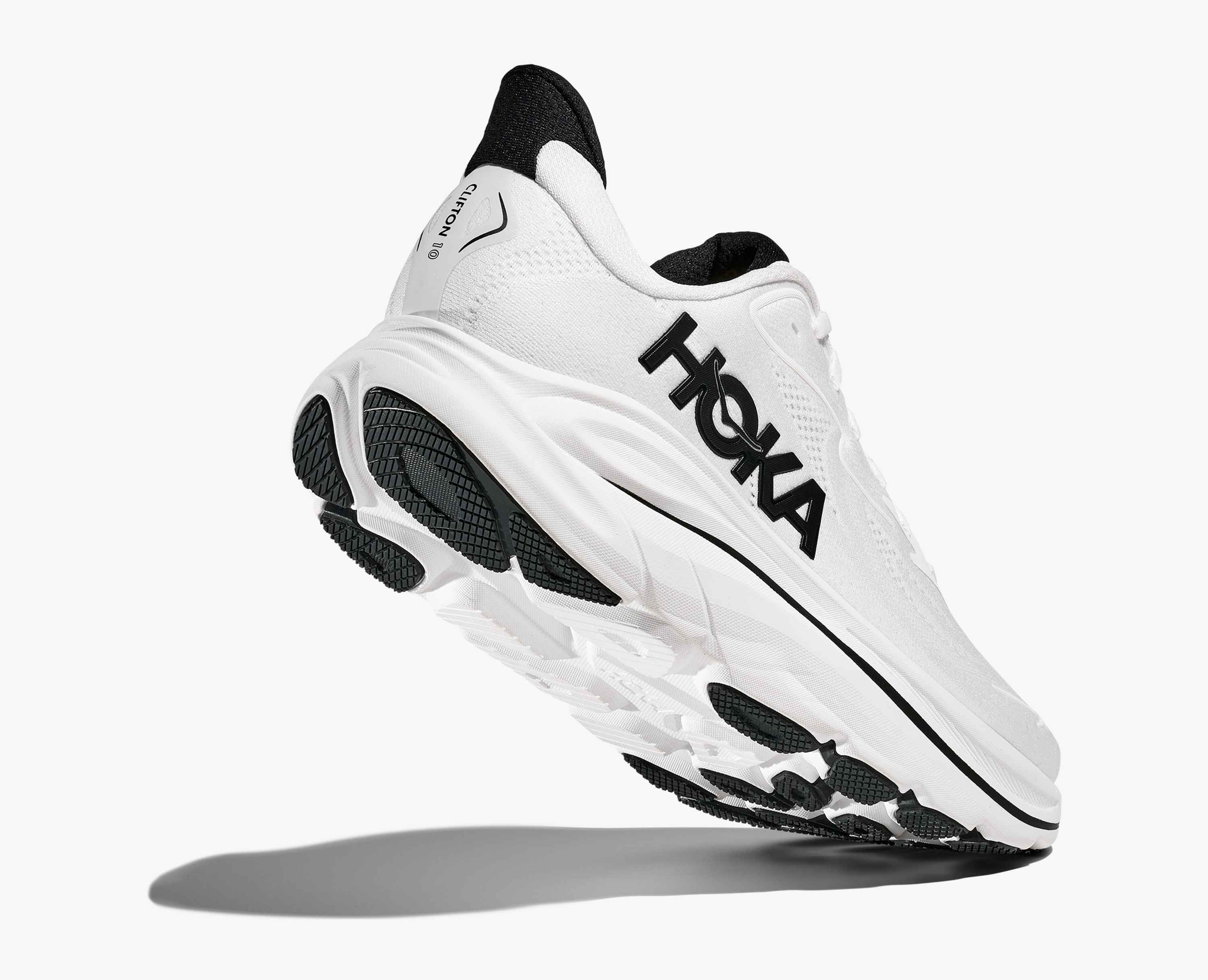 Hoka S Clifton 10 White Black