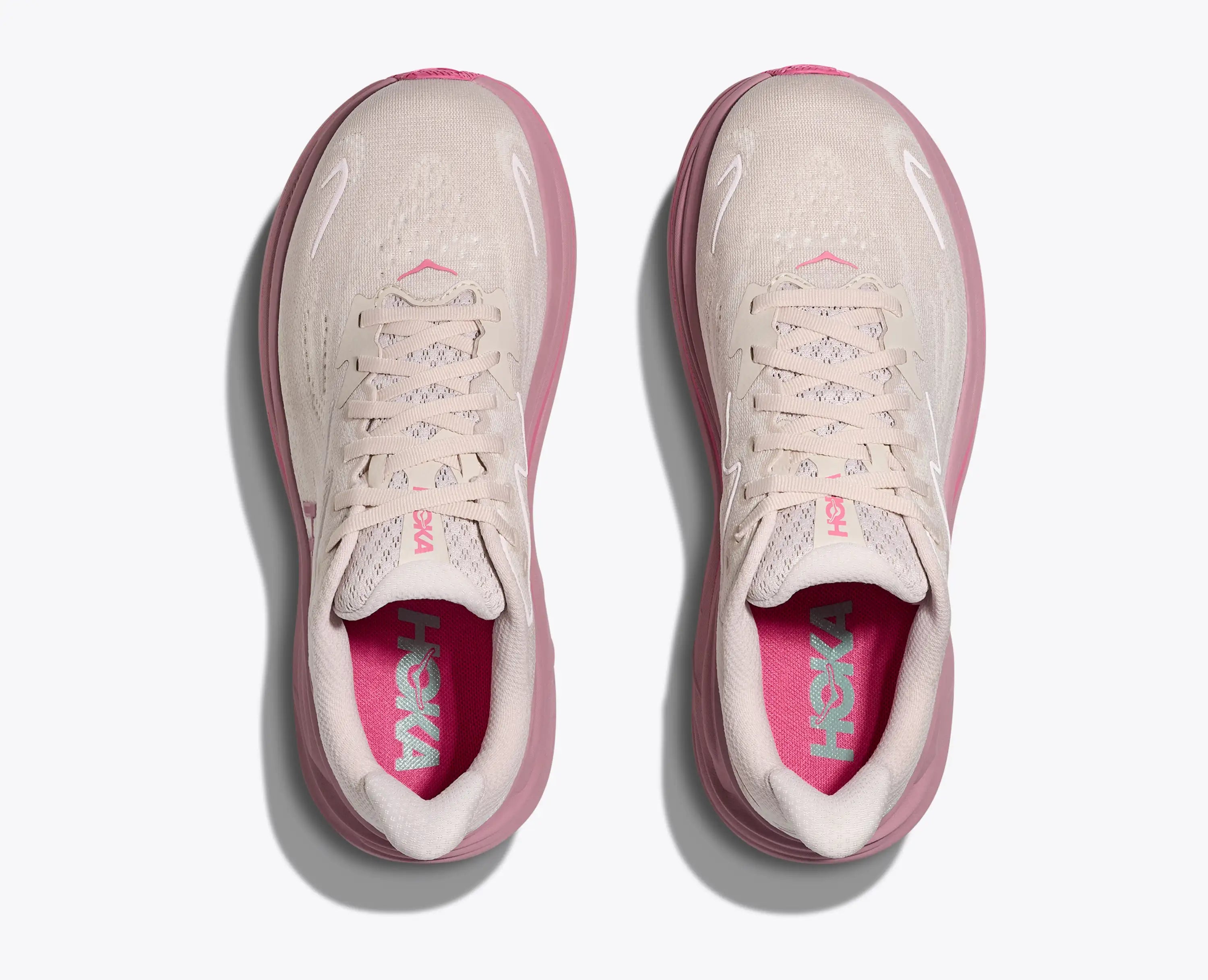 Hoka Women'S Clifton 10 Rose Cream Dried Rose